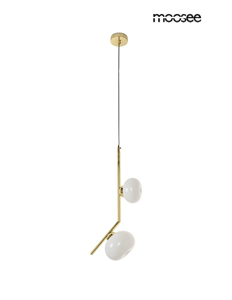 Single pendant lamps - MOOSEE pendant lamp RUGIA gold (MSE1501100490) - product kolory-swiatla.pl 1