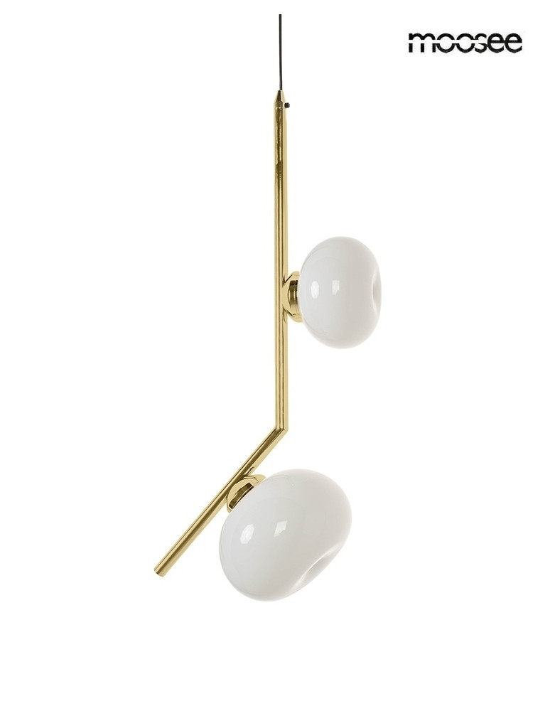 Single pendant lamps - MOOSEE pendant lamp RUGIA gold (MSE1501100490) - product kolory-swiatla.pl 2