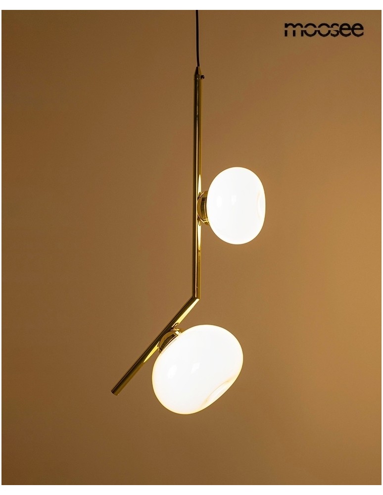 Single pendant lamps - MOOSEE pendant lamp RUGIA gold (MSE1501100490) - product kolory-swiatla.pl 3