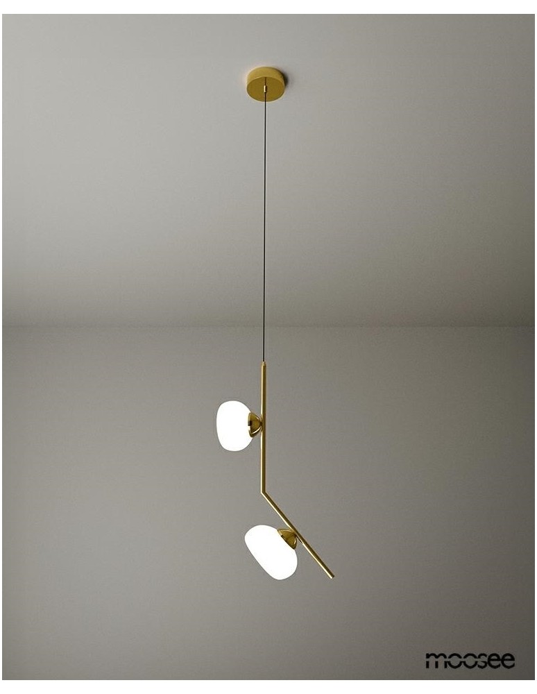 Single pendant lamps - MOOSEE pendant lamp RUGIA gold (MSE1501100490) - product kolory-swiatla.pl 8