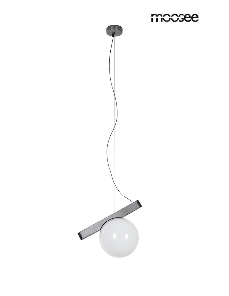 Single pendant lamps - MOOSEE BALANCE pendant lamp in graphite (MSE1501100489) - product kolory-swiatla.pl 1