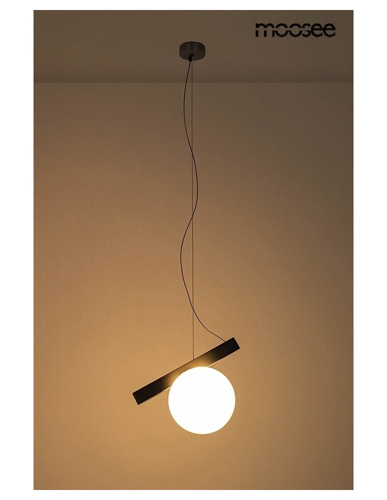Single pendant lamps - MOOSEE BALANCE pendant lamp in graphite (MSE1501100489) - product kolory-swiatla.pl 2