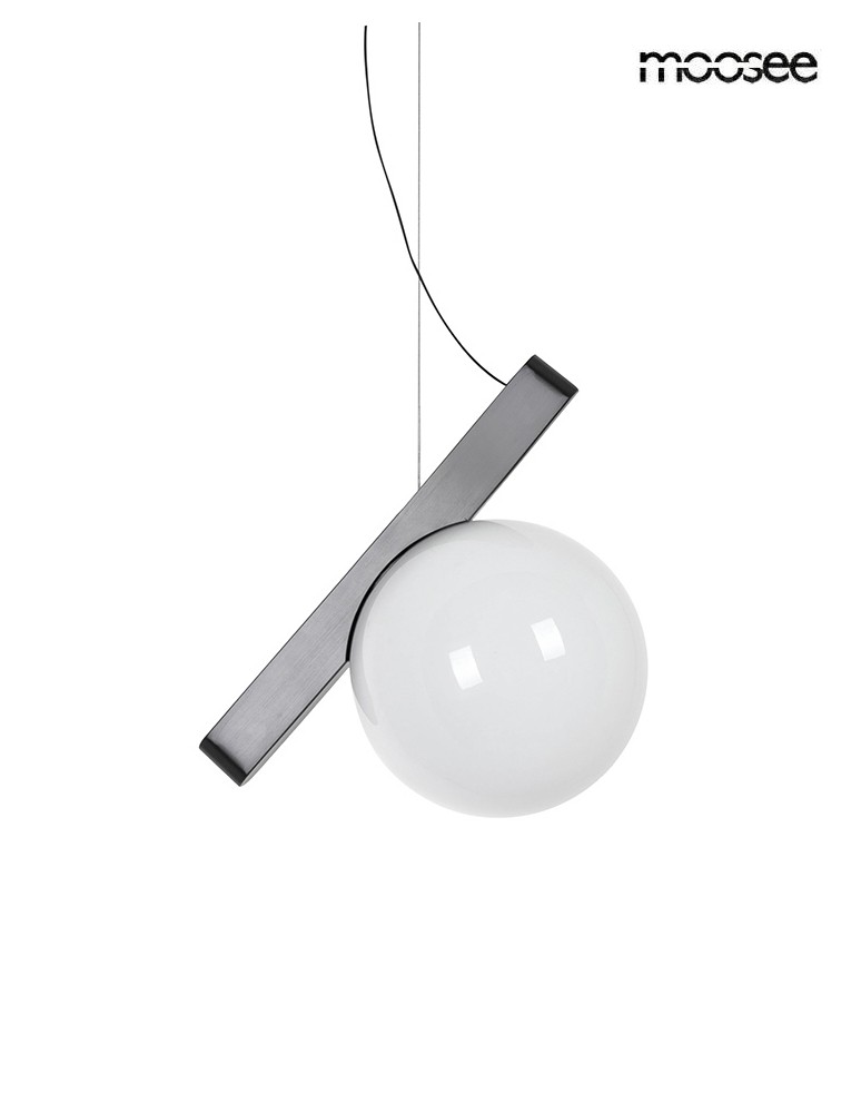 Single pendant lamps - MOOSEE BALANCE pendant lamp in graphite (MSE1501100489) - product kolory-swiatla.pl 4