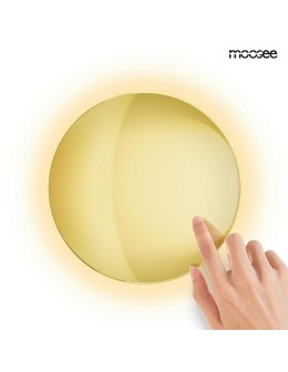 MOOSEE lampa ścienna SHADOW SUN 30 złota (MSE1501100500)