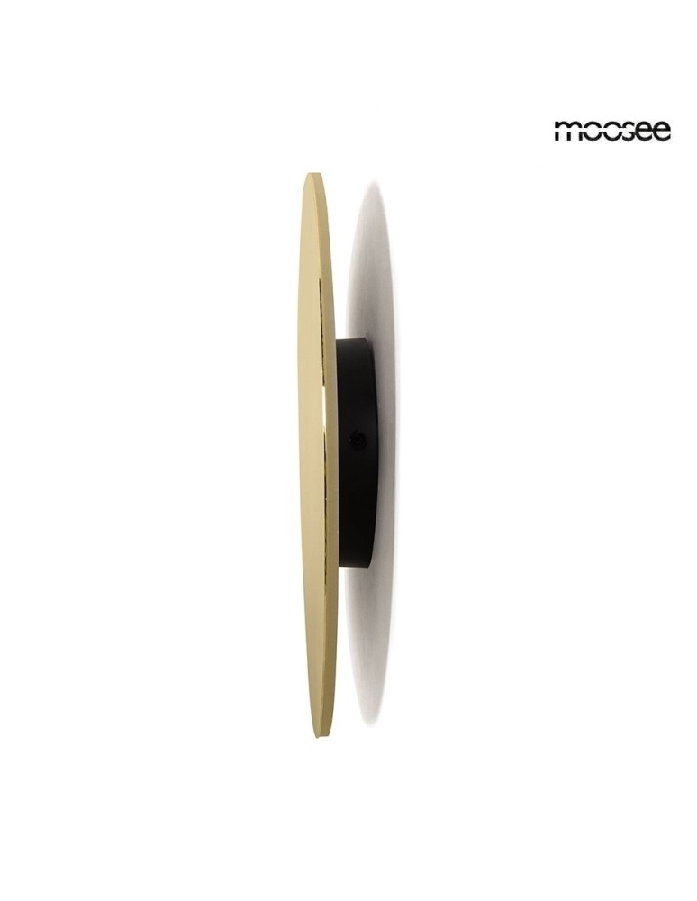 Modern wall lamps - MOOSEE SHADOW SUN 30 gold wall lamp (MSE1501100500) - product kolory-swiatla.pl 4