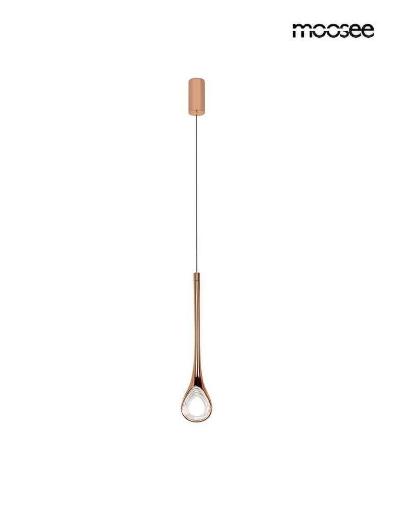 Single pendant lamps - MOOSEE VUELO copper pendant lamp (MSE1501100547) - product kolory-swiatla.pl 3
