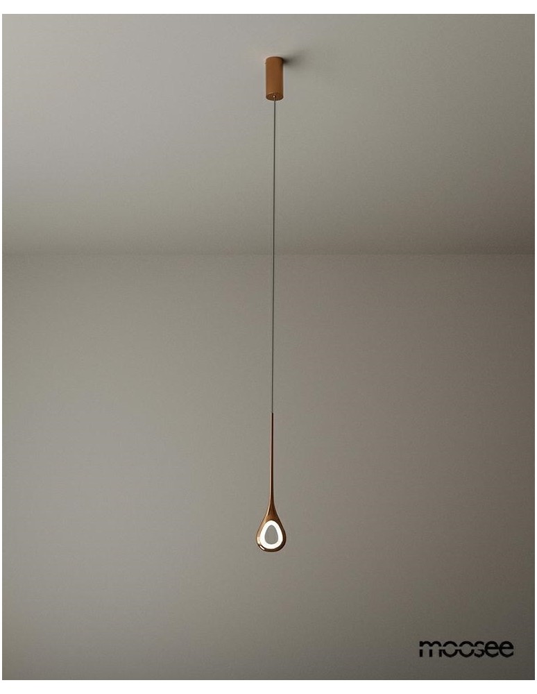 Single pendant lamps - MOOSEE VUELO copper pendant lamp (MSE1501100547) - product kolory-swiatla.pl 7