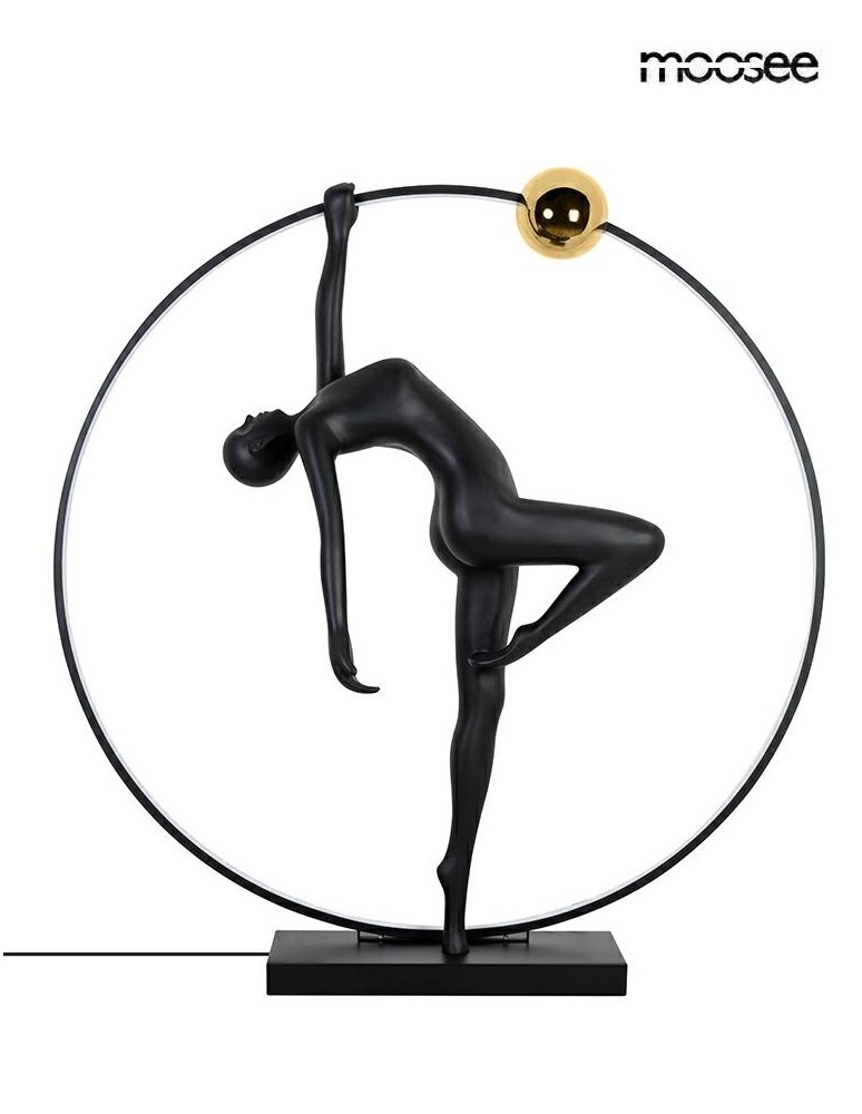 Designer floor lamps - MOOSEE HUMAN ACROBATIC floor lamp black (MSE1501100510) - product kolory-swiatla.pl 2