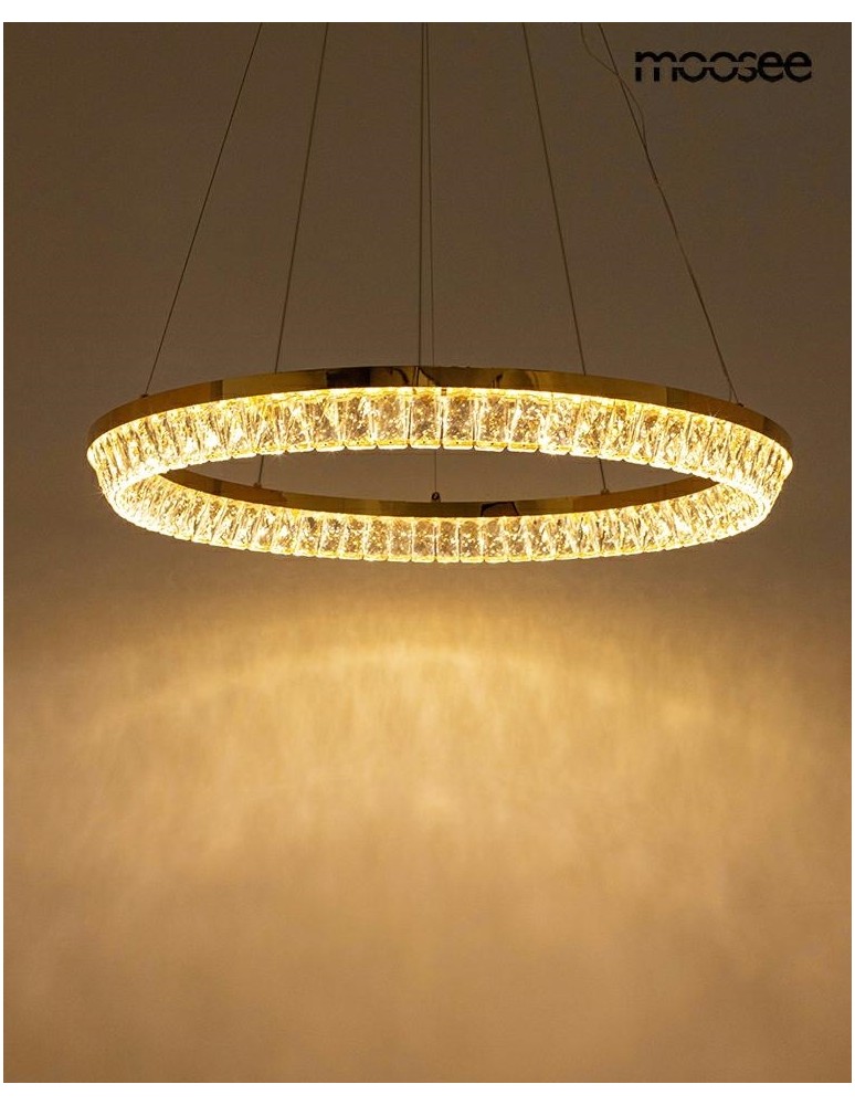 Glamour pendant lamps - MOOSEE SAVOY 100 gold pendant lamp (MSE1501100529) - product kolory-swiatla.pl 2