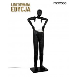 MOOSEE lampa podłogowa HUMAN HOUDINI      czarna (MSE1501100511)