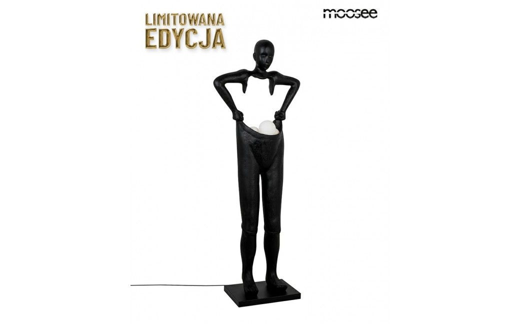 MOOSEE lampa podłogowa HUMAN HOUDINI czarna (MSE1501100511)