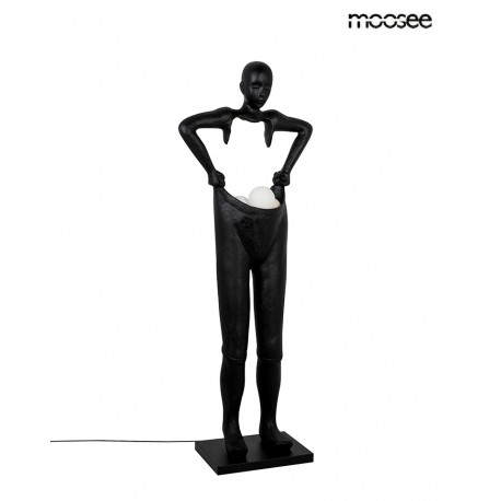 MOOSEE lampa podłogowa HUMAN HOUDINI czarna (MSE1501100511)