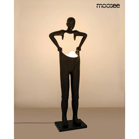 MOOSEE lampa podłogowa HUMAN HOUDINI czarna (MSE1501100511)