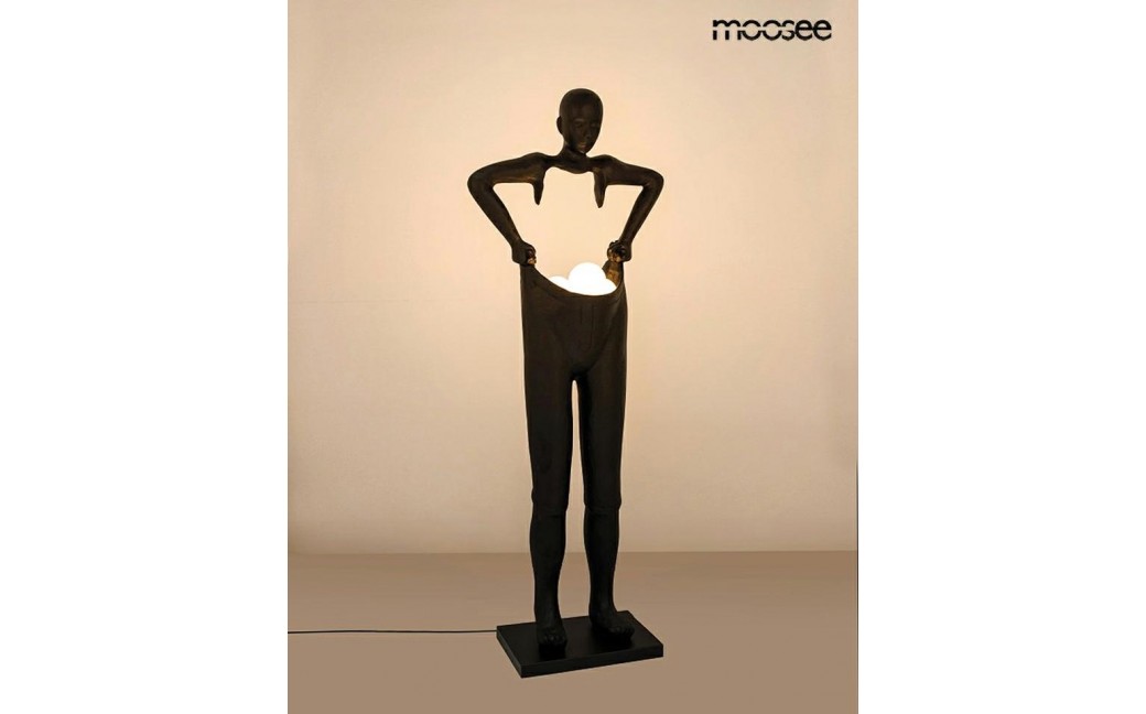 MOOSEE lampa podłogowa HUMAN HOUDINI czarna (MSE1501100511)