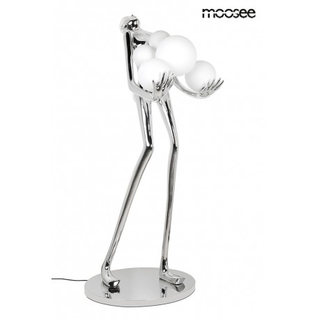 MOOSEE lampa podłogowa HUMAN SILVER PREMIUM (MSE1501100556)