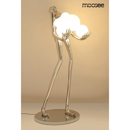 MOOSEE lampa podłogowa HUMAN SILVER PREMIUM (MSE1501100556)