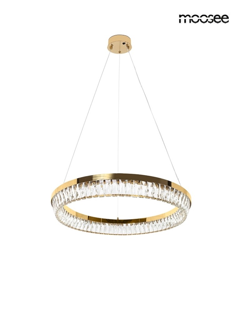 Glamour pendant lamps - MOOSEE SAVOY 60 gold pendant lamp (MSE1501100527) - product kolory-swiatla.pl 1