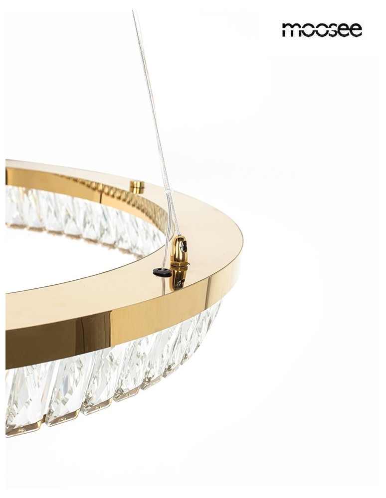 Glamour pendant lamps - MOOSEE SAVOY 60 gold pendant lamp (MSE1501100527) - product kolory-swiatla.pl 6
