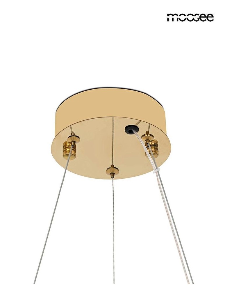 Glamour pendant lamps - MOOSEE SAVOY 60 gold pendant lamp (MSE1501100527) - product kolory-swiatla.pl 7