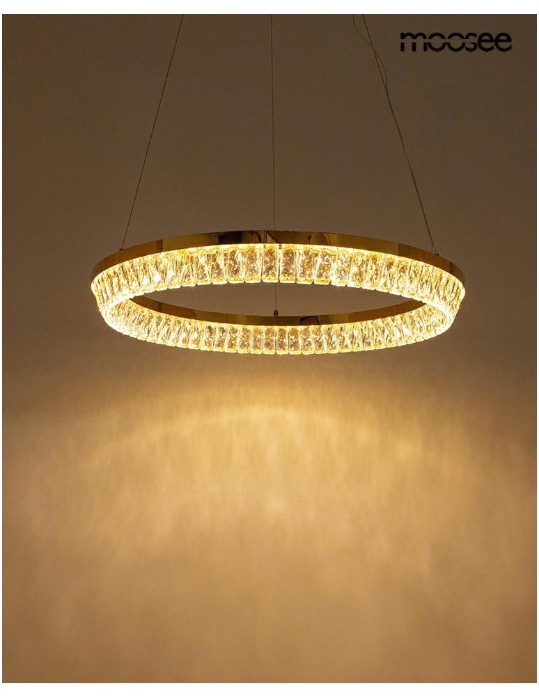 Glamour pendant lamps - MOOSEE SAVOY 80 gold pendant lamp (MSE1501100528) - product kolory-swiatla.pl 2