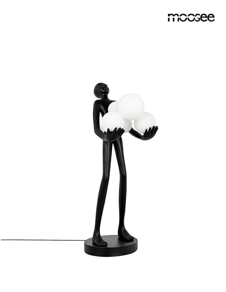 Designer table lamps - MOOSEE HUMAN PREMIUM table lamp black (MSE1501100514) - product kolory-swiatla.pl 1