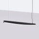 Thoro Lampa wisząca JORUN 120 czarna LED 3000K TH.317