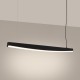 Thoro Lampa wisząca JORUN 120 czarna LED 3000K TH.317