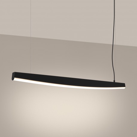 Thoro Lampa wisząca JORUN 120 czarna LED 3000K TH.317