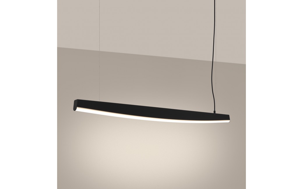 Thoro Lampa wisząca JORUN 120 czarna LED 3000K TH.317