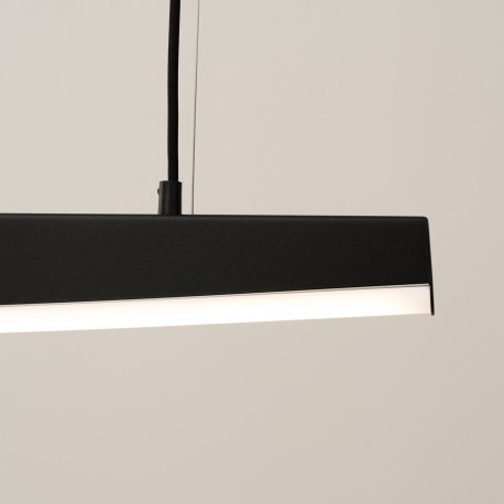 Thoro Lampa wisząca JORUN 120 czarna LED 3000K TH.317