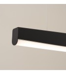 Pendant lamps over the island - Thoro pendant lamp JORUN 120 black LED 3000K TH.317 - product 6