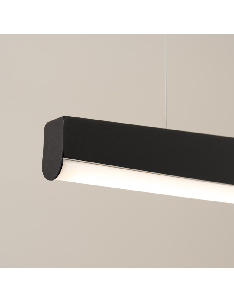 Pendant lamps over the island - Thoro pendant lamp JORUN 120 black LED 3000K TH.317 - product kolory-swiatla.pl 6