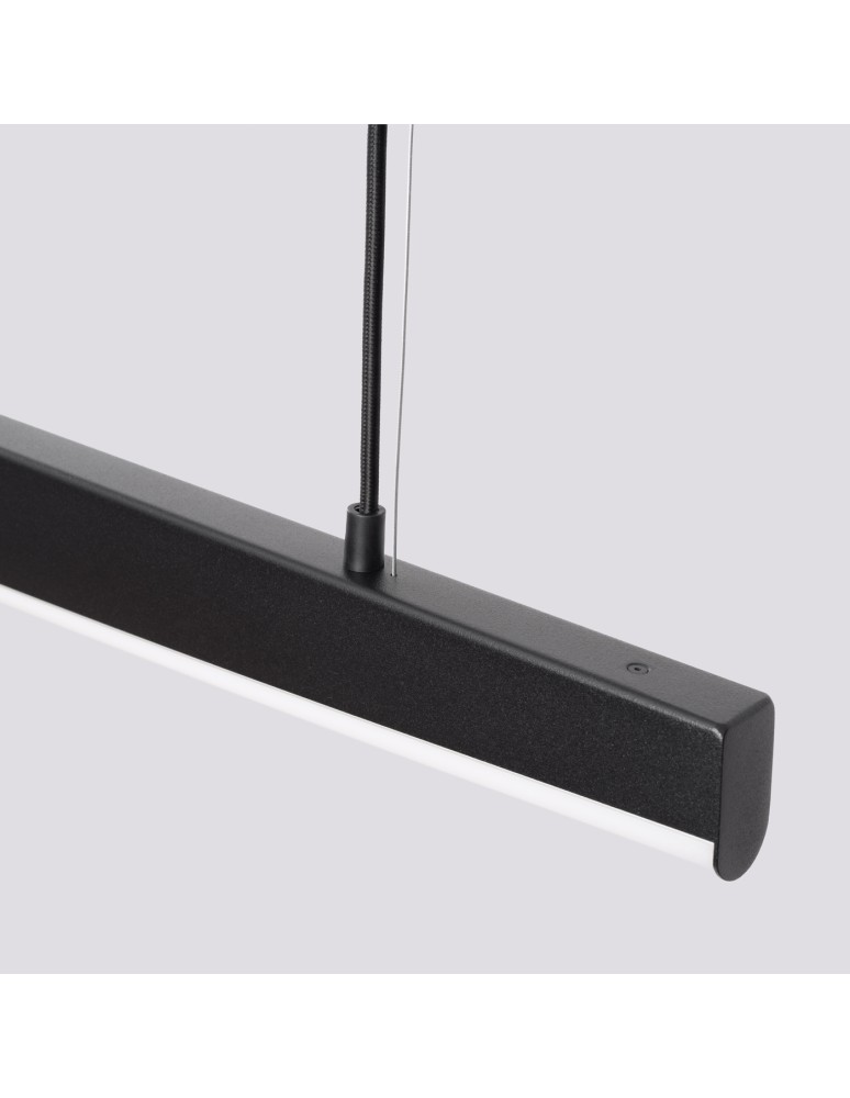 Pendant lamps over the island - Thoro pendant lamp JORUN 120 black LED 3000K TH.317 - product kolory-swiatla.pl 7