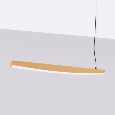 Thoro Lampa wisząca JORUN 120 złota LED 3000K TH.318