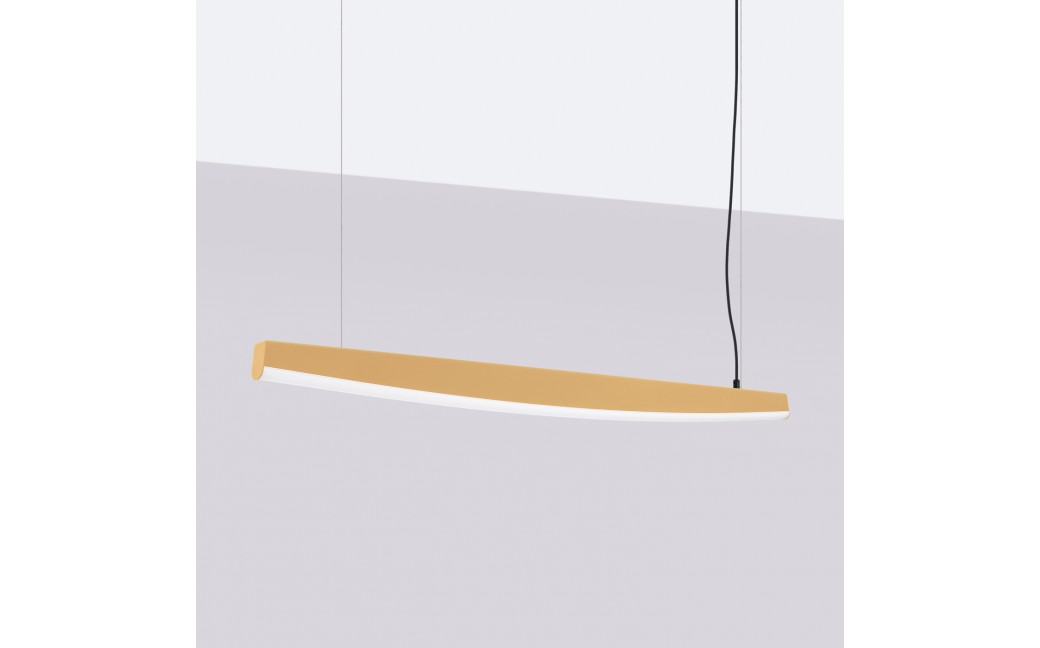 Thoro Lampa wisząca JORUN 120 złota LED 3000K TH.318