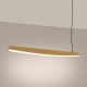 Thoro Lampa wisząca JORUN 120 złota LED 3000K TH.318