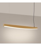 Pendant lamps over the island - Thoro pendant lamp JORUN 120 gold LED 3000K TH.318 - product 3
