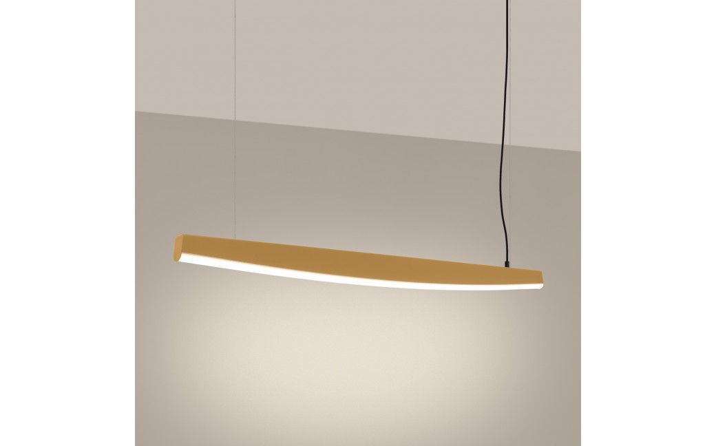 Thoro Lampa wisząca JORUN 120 złota LED 3000K TH.318