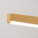 Thoro Lampa wisząca JORUN 120 złota LED 3000K TH.318