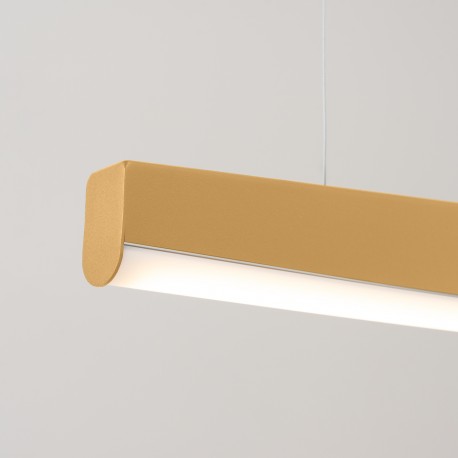 Thoro Lampa wisząca JORUN 120 złota LED 3000K TH.318