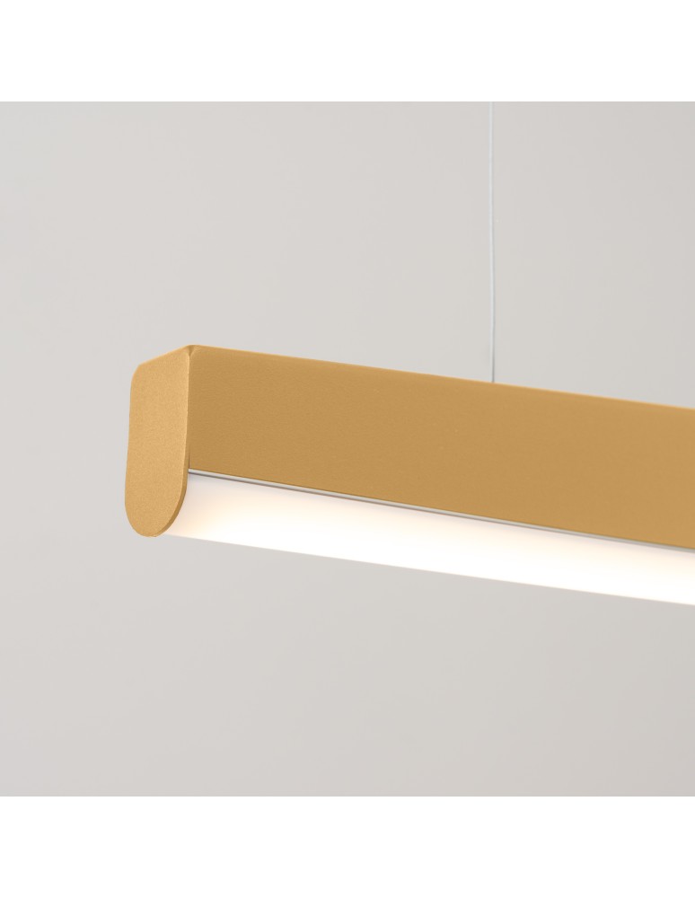 Pendant lamps over the island - Thoro pendant lamp JORUN 120 gold LED 3000K TH.318 - product kolory-swiatla.pl 6