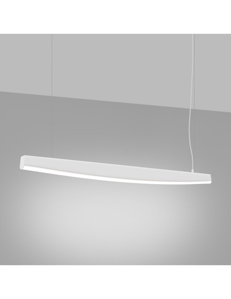 Pendant lamps over the island - Thoro pendant lamp JORUN 120 white LED 4000K TH.319 - product kolory-swiatla.pl 3