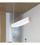 Pendant lamps over the island - Thoro pendant lamp JORUN 120 white LED 4000K TH.319 - product 13