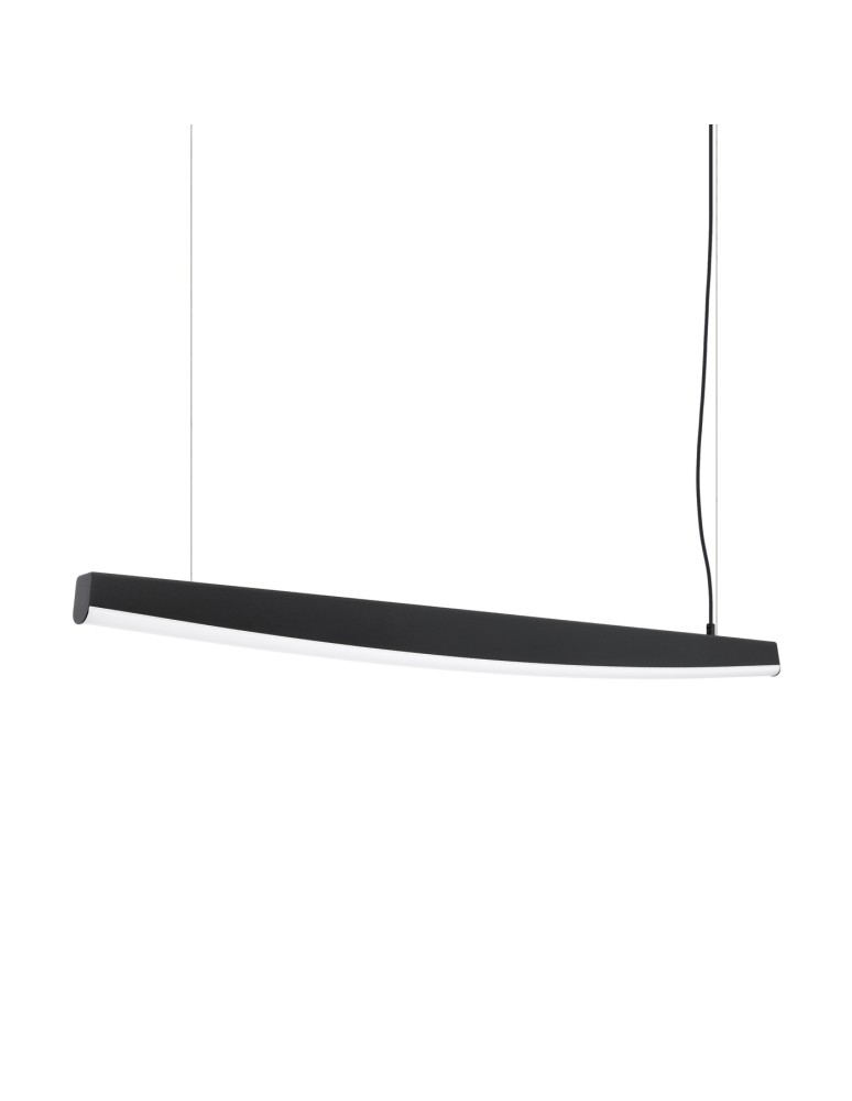 Pendant lamps over the island - Thoro pendant lamp JORUN 120 black LED 4000K TH.320 - product kolory-swiatla.pl 1