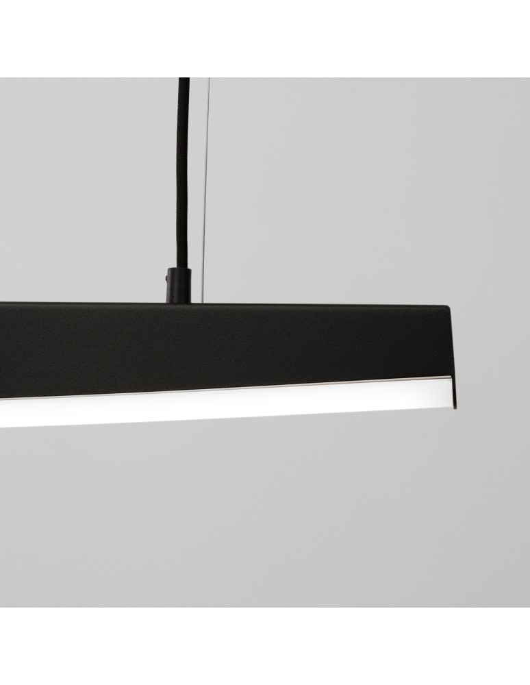 Pendant lamps over the island - Thoro pendant lamp JORUN 120 black LED 4000K TH.320 - product kolory-swiatla.pl 5