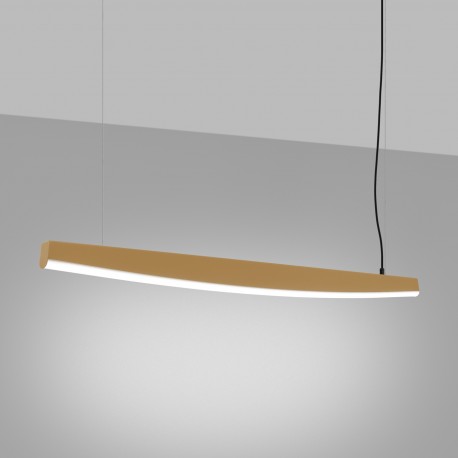 Thoro Lampa wisząca JORUN 120 złota LED 4000K TH.321