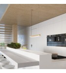 Pendant lamps over the island - Thoro pendant lamp JORUN 120 gold LED 4000K TH.321 - product 12