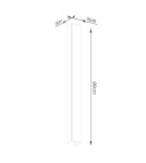 Designer wall lamps - Thoro Wall lamp FREYA 90 white TH.328 - product 7