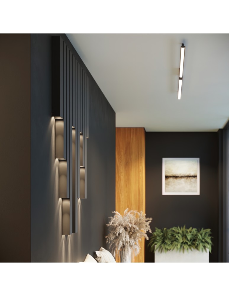Designer wall lamps - Thoro Wall lamp FREYA 60 black TH.331 - product kolory-swiatla.pl 11