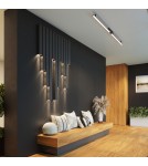 Designer wall lamps - Thoro Wall lamp FREYA 150 black TH.334 - product 9